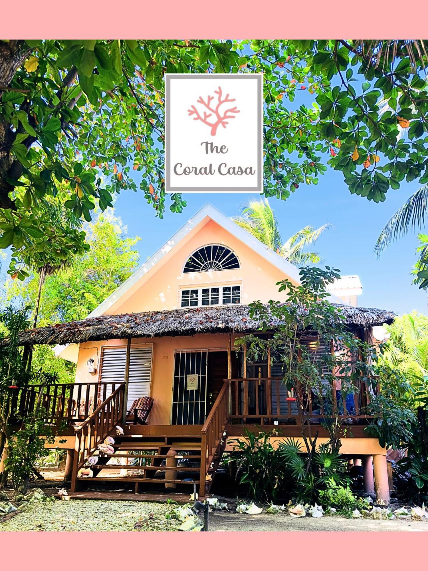 The Coral Casa Villa Caye Caulker Dış mekan fotoğraf